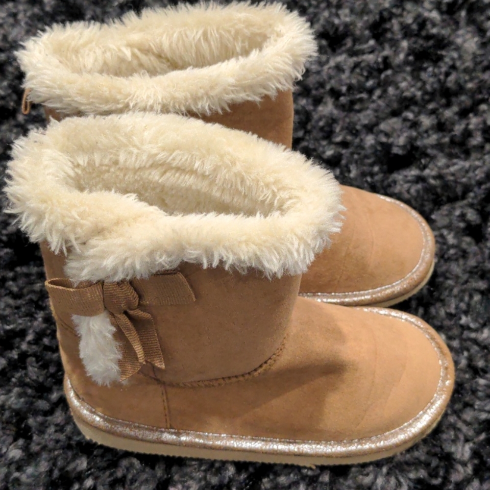 Tan winter boots - Picture 3 of 4